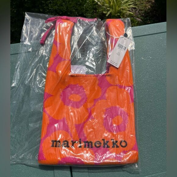 Marimekko Knitted Merirosvo Mini Bags NWT - Picture 6 of 10